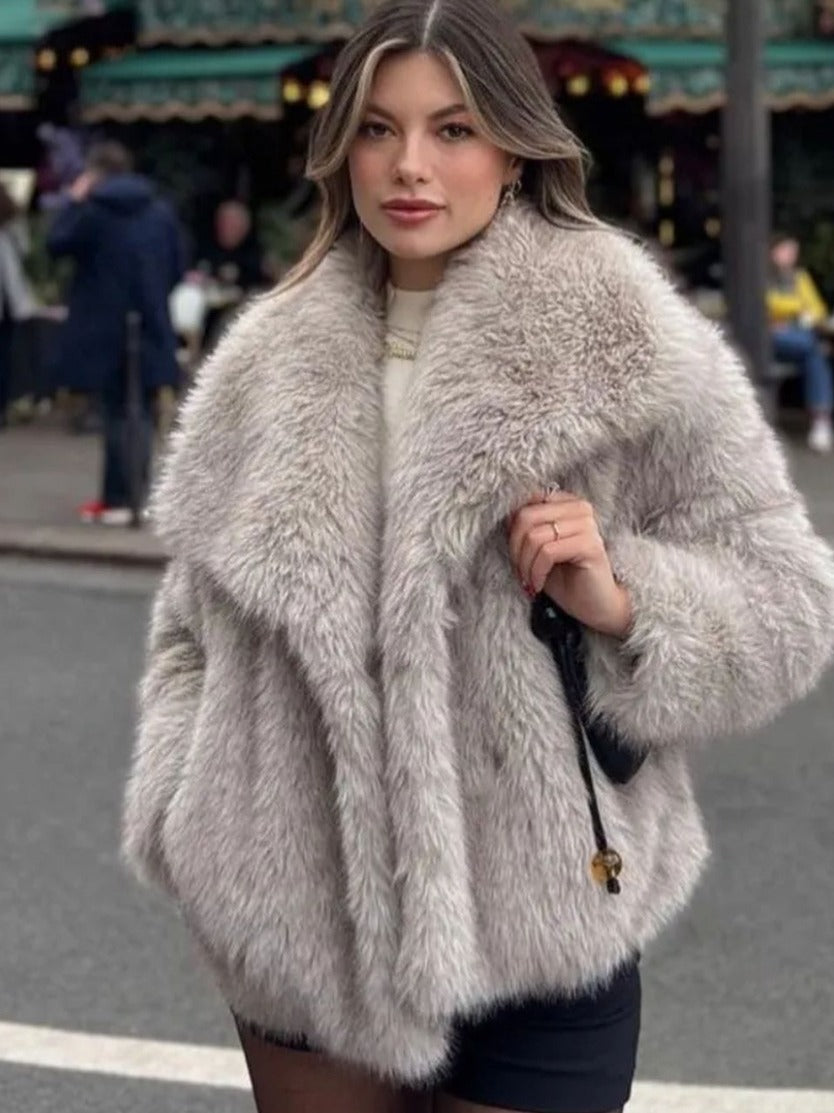 Mia|Veste en fourrure de luxe