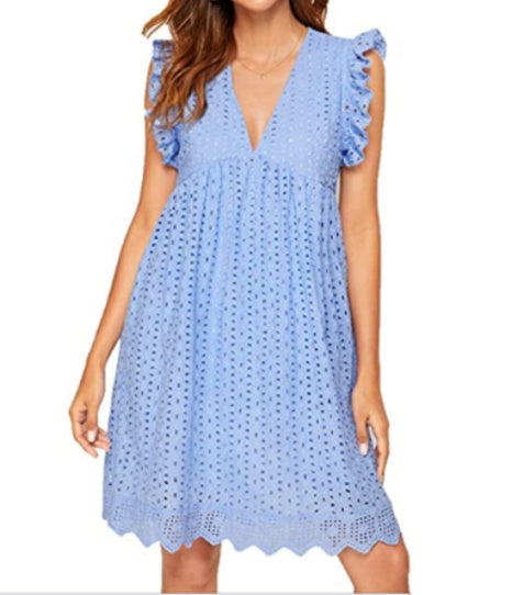 Robe d'été en dentelle