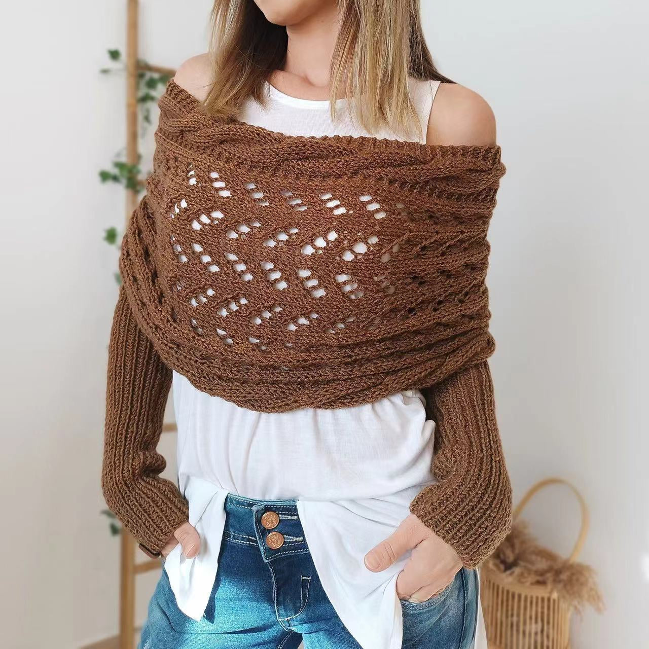 Écharpe Stylishly avec manches