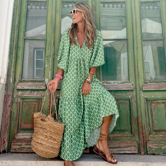 Robe Bohème vivatelle Sorties Vintage