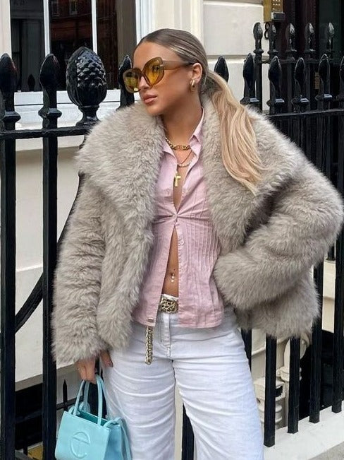 Mia|Veste en fourrure de luxe