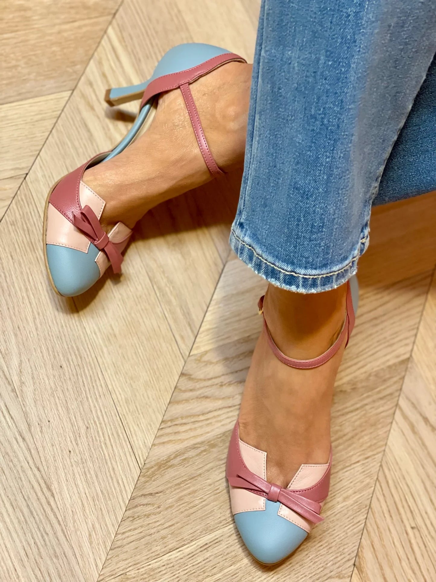 Lia|Sandales élégantes à talons
