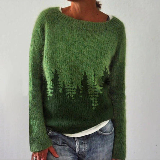Élise - PULL CASUAL CHIC à COL ROND