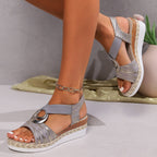 Luna™ | Sandales orthopédiques femme à maintien souple et design chic