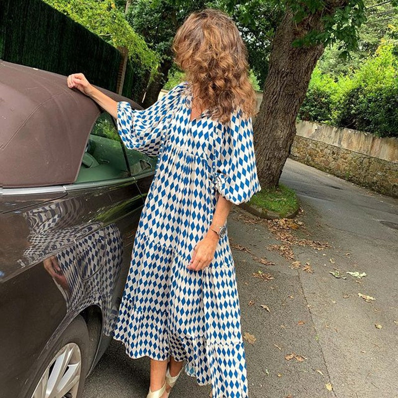Robe Bohème vivatelle Sorties Vintage