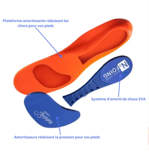 Semelles orthopédiques confort et maintien