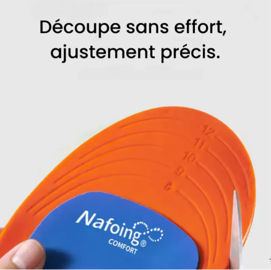Semelles orthopédiques confort et maintien