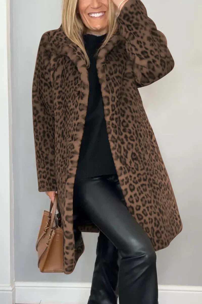 veste Carola |  imprimé léopard